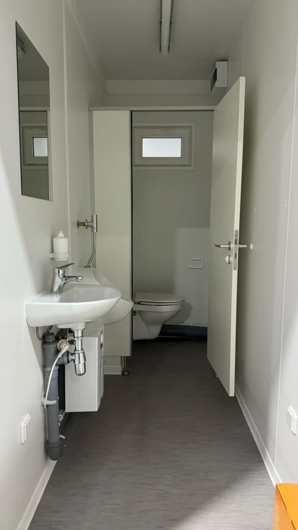 10-Fuß-Toilettencontainer Männer/Frauen